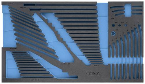 Hazet 163-528L 163-528L Schaumstoffeinlage (L x B) 691mm x 392mm von Hazet