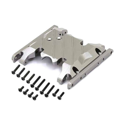 Haztholf Getriebehalter für Getriebe aus Aluminiumlegierung für Auto 1/10 RC Axial SCX10 II 90046 AXI90075 Titan von Haztholf