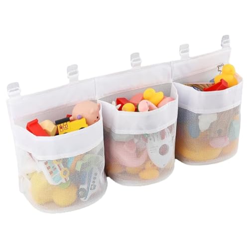 Bad Toy Organizer 3 Gitter schneller Trocknungsnetzhalter mit hängenden Haken, 24x10x5in großer Kapazitätsaufbewahrungsbeutel für Badewanne, Badezimmer und Heimorganisation Bad Toy Organizer 3 Gitter schneller Trocknungsnetzhalter mit hängenden Haken, 24x10x5in großer Kapazitätsaufbewahrungsbeutel für Badewanne, Badezimmer und Heimorganisation von Hbbgdiy