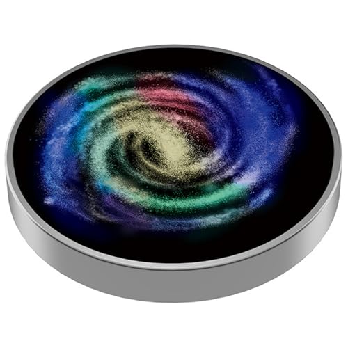 Hbbgdiy Spinning Top Starry Mini Mini Spin Top Luminous Edelstahl Stress Relief Spin Top poliert tragbare Spinnhöfe für Erwachsene Kinder Geburtstagsgeschenk, Style2 von Hbbgdiy