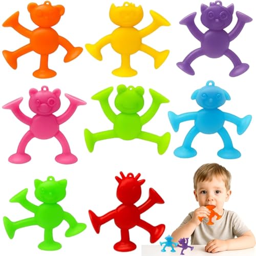 Saugnapf Spielzeug Kinder, 8 Stück Badespielzeug, Sensorik Reise Spielzeug, Badewannen Bath Toys, Saugnapf Figuren Spielzeug Für Baby Und Kinder, Sensorik Spielzeug Für Badewanne Und Fenster Saugnapf Spielzeug Kinder, 8 Stück Badespielzeug, Sensorik Reise Spielzeug, Badewannen Bath Toys, Saugnapf Figuren Spielzeug Für Baby Und Kinder, Sensorik Spielzeug Für Badewanne Und Fenster von HcvGcm
