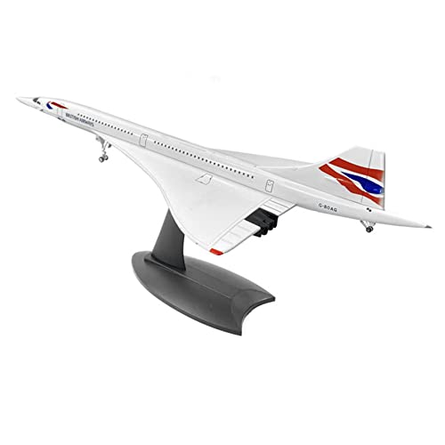 Hduacuge 1/200 Supersonic Passagierflugzeug British Airways, Modell für die Statische Anzeigensammlung von Hduacuge