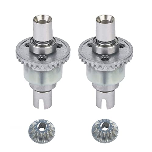 Hduacuge 2 x Differential Set aus Metall mit Kegelgetriebe PX9300-07A für PXToys Enoze 9300 9301 9302 9303 9304 1/18 Teile Auto Fernbedienung von Hduacuge