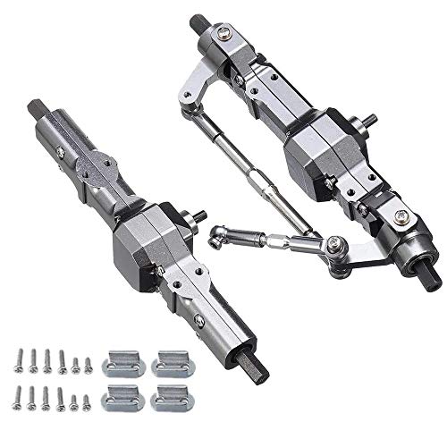 Hduacuge Schaltgetriebe für Brücken- und Hinterachse aus Metall für C14 C24 C34 C44 B14 B24 1/16 Zubehörteile für LKW-Fernbedienung von Hduacuge
