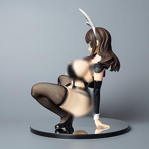 HeRfst Niña Figura de Anime Original -Mikakino Hiyori- 1/4 Bunny Ver. Ropa removible Anime Coleccionable/Modelo de Personaje Estatua de PVC Decoraciones/Regalo 24 cm/9,4 Pulgadas von HeRfst