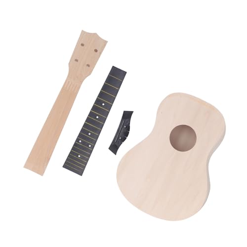 24-Zoll-Ukulele-Bausatz Zum Selbermachen, Lindenholz, Mahagoniholz, Bauen Sie Ihren Eigenen Gitarrenbausatz für Kinder von Headerbs