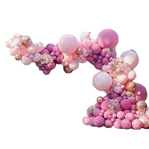 Ballon Garland Arch Ballon Garland Kit, Partyballons Kit für Geburtstagsfeier, Abschlussfeier Hochzeitstag Safes Material mit Hoher Glanz Wiederverwendbar von Headerbs