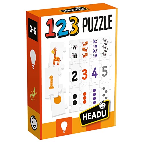 HEADU S.R.L MU54907 Sequenza Puzzle, Mehrfarbig, Large von Headu