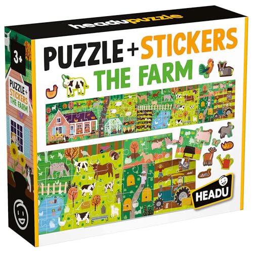 Headu - Lernpuzzle für Kinder, MU59087 von Headu