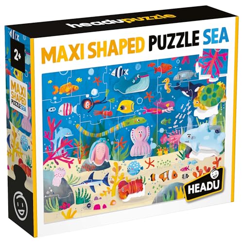 Headu MU29563 Puzzles, Mehrfarbig von Headu