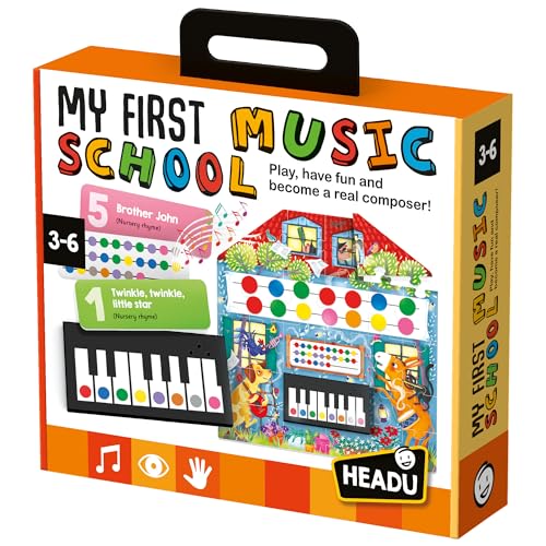 Headu MU57908 My Firts Music School, bunt, Compacto von Headu