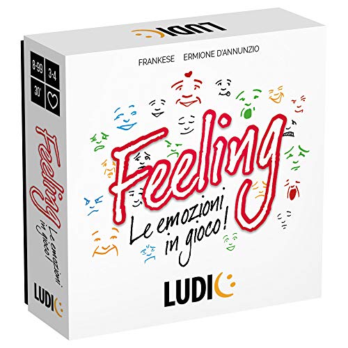 Ludic - Feeling - Gesellschaftsspiel für die ganze Familie, Mehrfarbig von Ludic