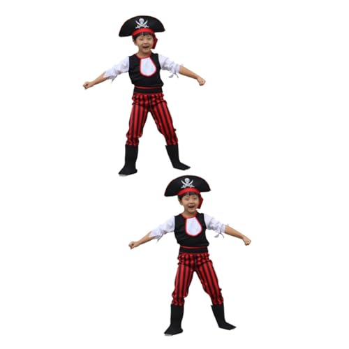 Healeved 2 Sätze Piratenleistung Kostüme Kleidung Piraten-cosplay-kostüm Halloween-piraten-cosplay Halloween Piratenkostüm Healeved 2 Sätze Piratenleistung Kostüme Kleidung Piraten-cosplay-kostüm Halloween-piraten-cosplay Halloween Piratenkostüm von Healeved