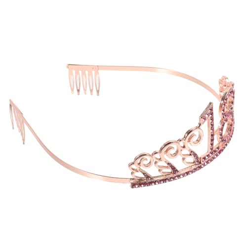 Healeved 3st Geburtstags-tiara Prinzessin Mit Kämmen Strass-geburtstags-kamm Gänseblümchen-haar-accessoires Haarband Für Party Für Mädchen Braut Hochzeitsball Mädchen Kinderkrone von Healeved