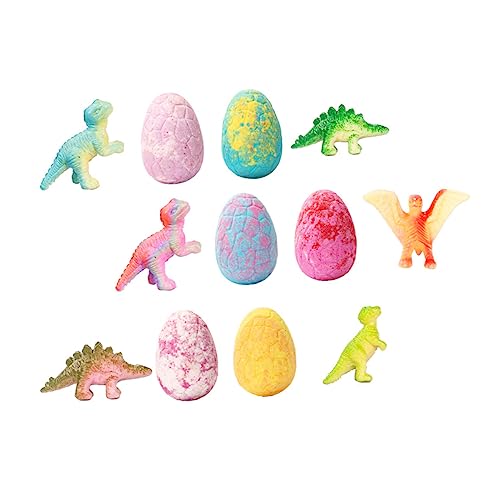 Healeved 6 STK Dinosaurier-Ei- -Kugel salzkugel duschen Badebomben-Geschenkkorb badekugeln für Kinder kinderbathbombs Spielzeug für die Babyparty pädagogisches Spielzeug Meersalz von Healeved