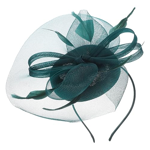 Healeved Braut-Fascinator-Hut Tea-Party-Fascinator-Stirnband Damen-Fascinator-Hut Mit von Healeved