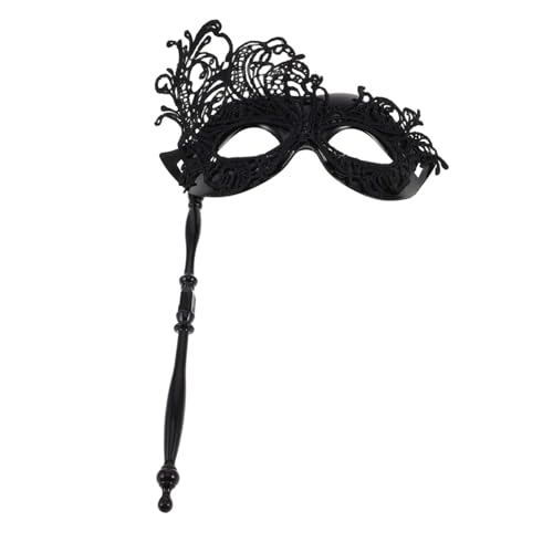 Healeved Elegante Schwarze Spitzen Maske Für Damen Handgefertigte Venezianische Maskerade Maske Für Karneval Halloween Partys Und Bälle Für Kostüm Hochzeit Und Besondere von Healeved