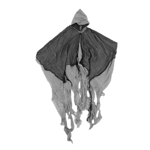 Healeved Kapuzenumhang aus Atmungsaktivem Stoff Realistisches Grusel-Design für Erwachsene Komfortabel Einfach zu Reinigen für Halloween und Geisterhaus Healeved Kapuzenumhang aus Atmungsaktivem Stoff Realistisches Grusel-Design für Erwachsene Komfortabel Einfach zu Reinigen für Halloween und Geisterhaus von Healeved