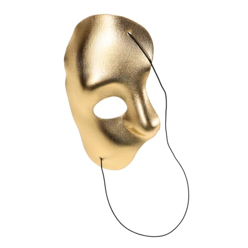 Healeved Maske Halloween Dekoration Halloween Foto Requisiten Halloween Männer Kostüme Halloween Kostüme Für Männer Damen Cosplay Kostüme Kostüm Halloween Vliesstoff Golden von Healeved