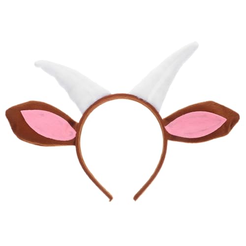 Healvian 10 Stück Stirnband Ziegenhörner Plüsch Tierkopfband für Kostümspiel Karneval Halloween Party Zubehör für Jungen und Mädchen Healvian 10 Stück Stirnband Ziegenhörner Plüsch Tierkopfband für Kostümspiel Karneval Halloween Party Zubehör für Jungen und Mädchen von Healvian
