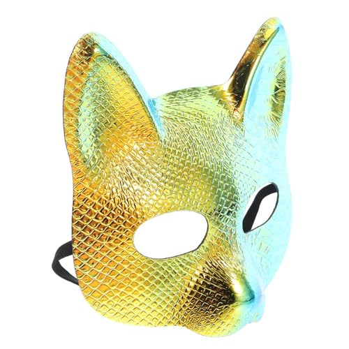 Healvian 2 Stück Laserfuchsmaske Tiermaske Mit Halbem Gesicht Frau Fuchsmaske Maskerade-party-maske Halloween Kostümmaske Fuchsmaske Für Karneval Tiermaske Für Kostüm Kawaii Maske Plastik Healvian 2 Stück Laserfuchsmaske Tiermaske Mit Halbem Gesicht Frau Fuchsmaske Maskerade-party-maske Halloween Kostümmaske Fuchsmaske Für Karneval Tiermaske Für Kostüm Kawaii Maske Plastik von Healvian
