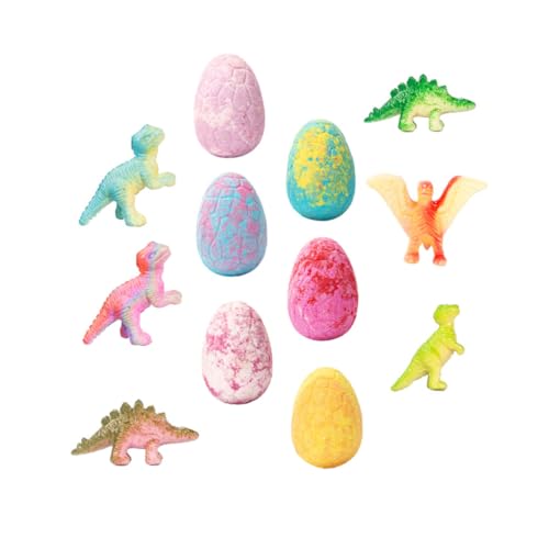 Healvian 6 STK Dinosaurier-Ei- -Kugel badekugeln für kinderbathbombs Badekugeln badebomben pädagogisches schönes Badespielzeug Lernspielzeug Meersalz von Healvian