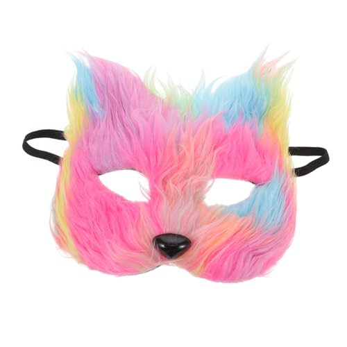 Healvian Flauschige Fuchs Halbgesichts-maske aus Weichem Kunstfell Realistische Tiermaske für Halloween und Karneval Detailgetreues Cosplay-accessoire für Party und Maskenball Healvian Flauschige Fuchs Halbgesichts-maske aus Weichem Kunstfell Realistische Tiermaske für Halloween und Karneval Detailgetreues Cosplay-accessoire für Party und Maskenball von Healvian