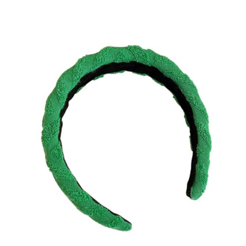 Healvian Grünes gestreiftes Stirnband Haarnadel aus Spitze -Haarschleifen St Patrick's Day hairband Party hair ornament Festival- -Requisite Festival-Party- Plüsch von Healvian