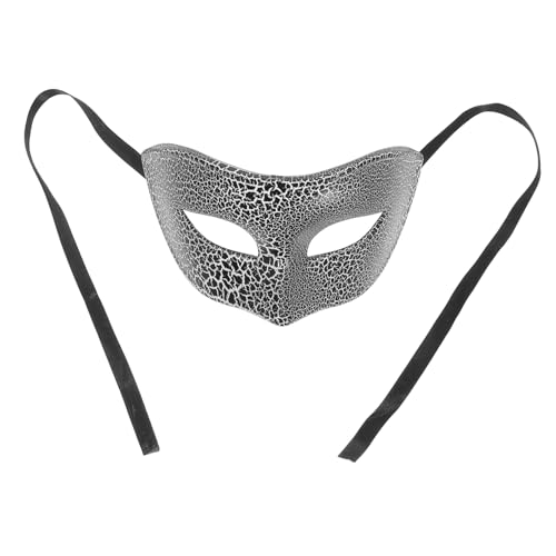 Healvian Gruselige Halloween Halbgesichtsmaske mit Riss-design Kunststoff Komfortabel Langlebig Offene Maske für Herren Stilvolles Kostümzubehör für Maskenball und Themenpartys Healvian Gruselige Halloween Halbgesichtsmaske mit Riss-design Kunststoff Komfortabel Langlebig Offene Maske für Herren Stilvolles Kostümzubehör für Maskenball und Themenpartys von Healvian