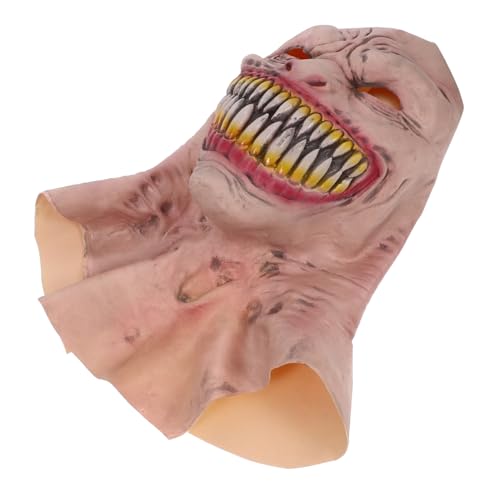 Healvian Gruselige Vollgesichtsmaske mit Beweglichem Horror Dämonenmaske für Halloween Party Realistisches Cosplay Zubehör Komfortabel und Hautfreundlich für Kostümfest Healvian Gruselige Vollgesichtsmaske mit Beweglichem Horror Dämonenmaske für Halloween Party Realistisches Cosplay Zubehör Komfortabel und Hautfreundlich für Kostümfest von Healvian