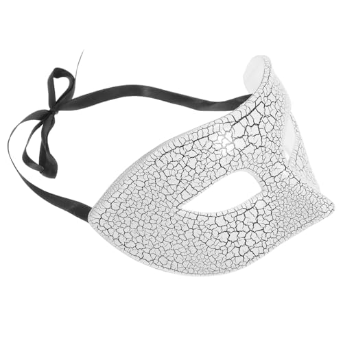 Healvian Halbgesichts-maske Halloween Gruseliges Riss Design Kunststoff Kostüm Zubehör Für Erwachsene Karneval Cosplay Party Festival Atemberaubende Halbmaske Healvian Halbgesichts-maske Halloween Gruseliges Riss Design Kunststoff Kostüm Zubehör Für Erwachsene Karneval Cosplay Party Festival Atemberaubende Halbmaske von Healvian