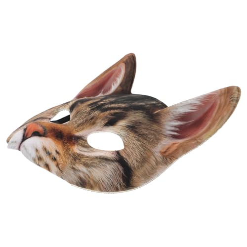 Healvian Maske Half Eyes Cat Face Mask Unisex EVA Stoff Kostüm Masquerade für Halloween Karneval Maskenball Cosplay Banquet Tierdesign Healvian Maske Half Eyes Cat Face Mask Unisex EVA Stoff Kostüm Masquerade für Halloween Karneval Maskenball Cosplay Banquet Tierdesign von Healvian