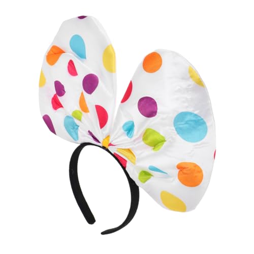 Healvian Stirnband Stirnband Halloween-party-frisuren Halloween-stirnbandkopf Festival-kopf- Kreatives Clown-haarband Clown-zubehör Clown-thema-haarband Haarspange Polyester von Healvian