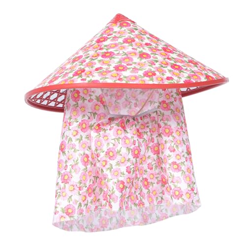 Healvian Traditioneller Konischer Cosplay hut aus Kunststoff Sonnenschutz party Bühnenhut mit Glatter Oberfläche Bequem und Bruchsicher für Tanzaufführungen und Festivals Healvian Traditioneller Konischer Cosplay hut aus Kunststoff Sonnenschutz party Bühnenhut mit Glatter Oberfläche Bequem und Bruchsicher für Tanzaufführungen und Festivals von Healvian