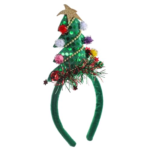 Healvian Weihnachtsbaum Stirnband Mit Glocke Dekoratives Haarreif Für Die Weihnachtsfeier Festlicher Kopfschmuck Für Und Ideal Für Und Party Dekoration von Healvian