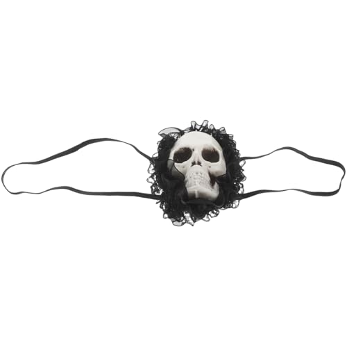 Healvian halloween augenmaske Punk Augenmaske Augenmaske Schmuck Augenmaske Ausgefallene Augenmaske schicke Augenmaske Vintage Augenmaske Augenklappe Spitze Black von Healvian