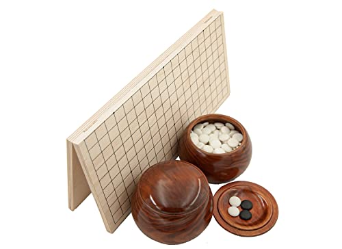 Hebsacker Verlag - Go-Set »Standard« mit Holz-Klappbrett, Kunststoffsteinen und Holzdosen … Hebsacker Verlag - Go-Set »Standard« mit Holz-Klappbrett, Kunststoffsteinen und Holzdosen … von Hebsacker Verlag