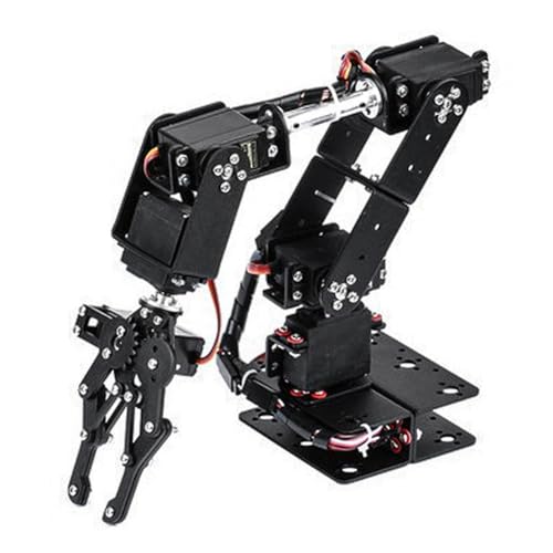 Hebupoe 6DOF Roboter Mechanischer Arm Klemmklauensatz DOF Manipulator Industrieller Manipulator für Robotik von Hebupoe