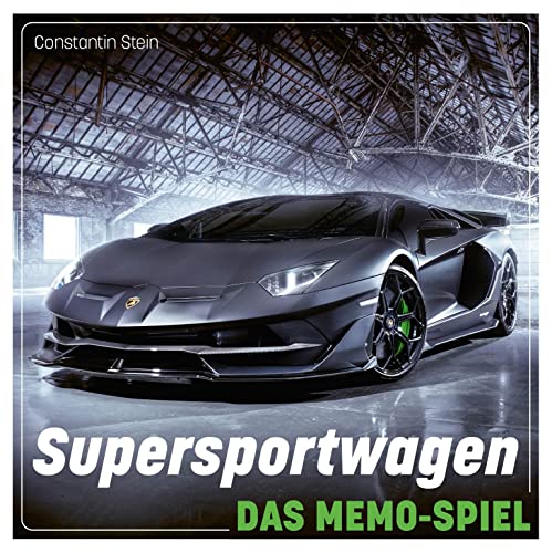 Supersportwagen - Das Memo-Spiel: Spiel- und Rätselspaß für alle PS-Fans und Automobilenthusiasten.Das Memory für Jung und Alt von Heel Verlag GmbH