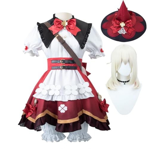 Heeyspike Lynette Cosplay-Kostüm, Anime-Lynette-Rollenspiel-Uniform-Set, Halloween, Karneval, Party, Anzug für Damen (Typ 4, 3XL) von Heeyspike