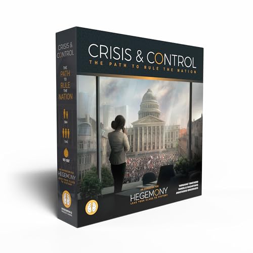 Hegemony Lead Your Class to Victory – Crisis & Control | Expansion | Unique Asymmetric Card Driven Game | Political Economic Board Game | Ages 14+ | 2-4 Players | English Version von Hegemonic Project