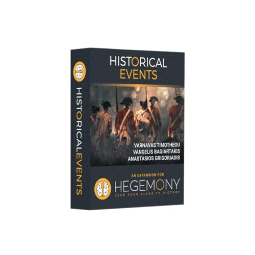 Hegemony: Lead Your Class to Victory – Historical Events | Expansion | Unique Asymmetric Card Driven Game | Political Economic Board Game | Ages 14+ | 2-4 Players | English Version von Hegemonic Project