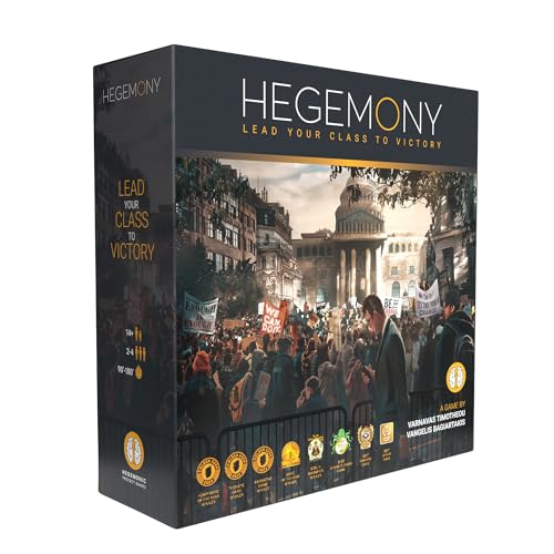 Hegemony Lead Your Class to Victory | Unique Asymmetric Card Driven Game | Political Economic Board Game | Ages 14+ | 2-4 Players | English Version von Hegemonic Project