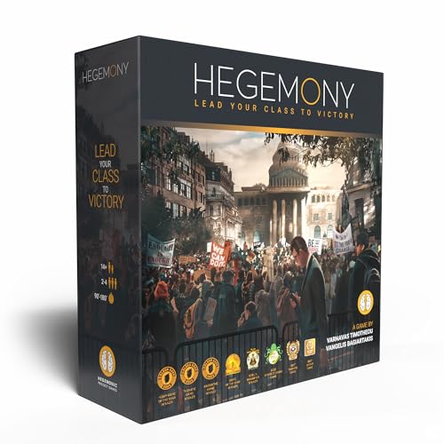 Hegemony Lead Your Class to Victory | Unique Asymmetric Card Driven Game | Political Economic Board Game | Ages 14+ | 2-4 Players | English Version von Hegemonic Project