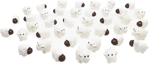 Miniatur-Schaf-Figuren, Mini-Herde von Schafen, Spielzeug, Kuchendekoration, Mooslandschaftsdekoration, Kuchen- und Cupcake-Topper, DIY-Terrarium, Basteln, Ornament, Kuchendekoration Miniatur-Schaf-Figuren, Mini-Herde von Schafen, Spielzeug, Kuchendekoration, Mooslandschaftsdekoration, Kuchen- und Cupcake-Topper, DIY-Terrarium, Basteln, Ornament, Kuchendekoration von Hehglng