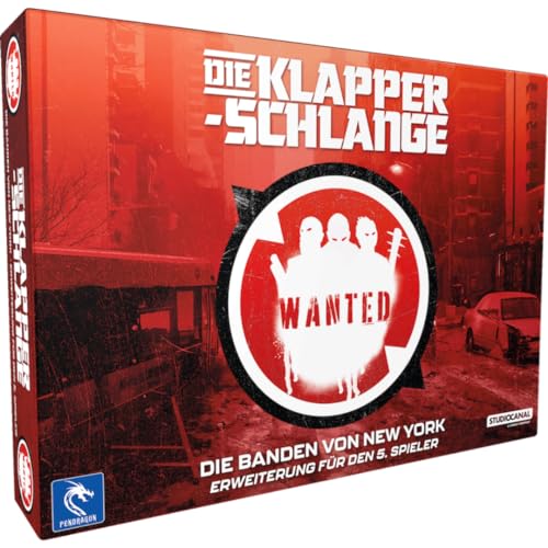 HeidelBÄR Games – Die Klapperschlange (Escape from New York) – Brettspiel zum Kultfilm, Kennerspiel – Deutsch – 1-4 Spieler – ab 13 Jahren (Die Banden von New York - Erweiterung) von HeidelBär Games