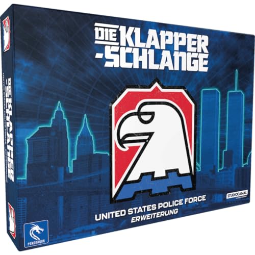 HeidelBÄR Games – Die Klapperschlange (Escape from New York) – Brettspiel zum Kultfilm, Kennerspiel – Deutsch – 1-4 Spieler – ab 13 Jahren (United States Police Force - Erweiterung) von HeidelBär Games