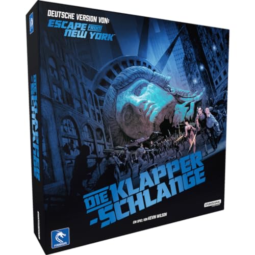 HeidelBÄR Games – Die Klapperschlange (Escape from New York) – Brettspiel zum Kultfilm, Kennerspiel – Deutsch – 1-4 Spieler – ab 13 Jahren von HeidelBär Games