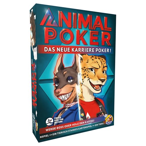 HeidelBär Games Animal Poker - Das tierische Kartenspiel - Neuauflage von Karriere Poker - Deutsch - 4-8 Spieler - Ab 10 Jahren HeidelBär Games Animal Poker - Das tierische Kartenspiel - Neuauflage von Karriere Poker - Deutsch - 4-8 Spieler - Ab 10 Jahren von HeidelBär Games