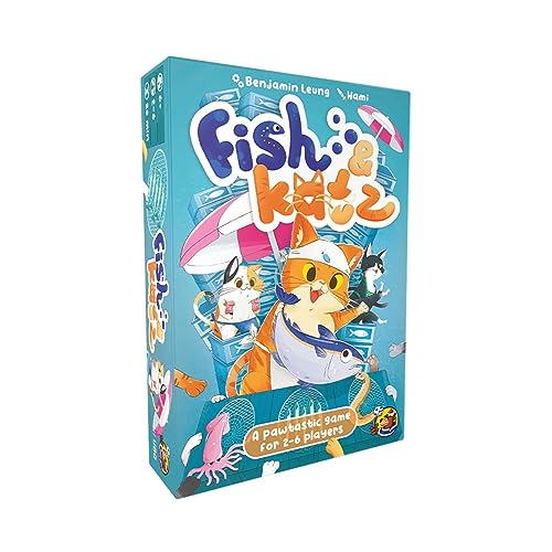 HeidelBär Games Fish & Katz English | cardgame | 2-6 Players | Age 6+ von HeidelBär Games